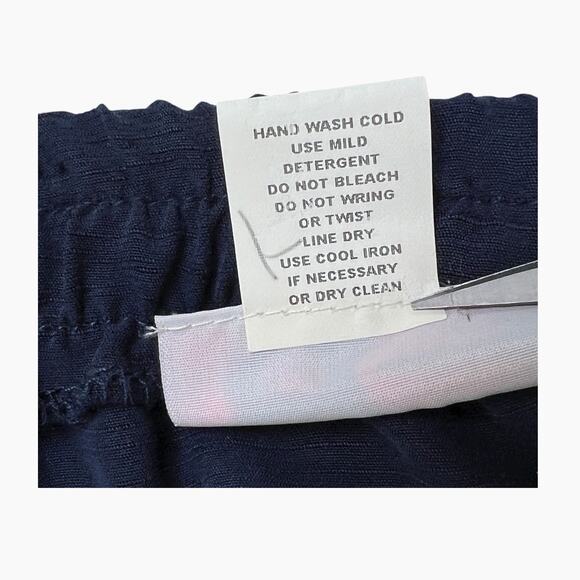 R K Originals Pant Suit 2 Piece Size 14 Blue Top Elastic Waist Pants Flowy Light - Picture 10 of 16